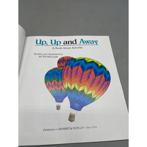 up up and away by Ruth Heller paperback book 1991 English sandcastle READ used s - Picture 3 of 5